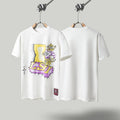 Travis Scott T Shirts x Mitchell x Ness LSU Tigers Hand-Drawn Short Sleeve