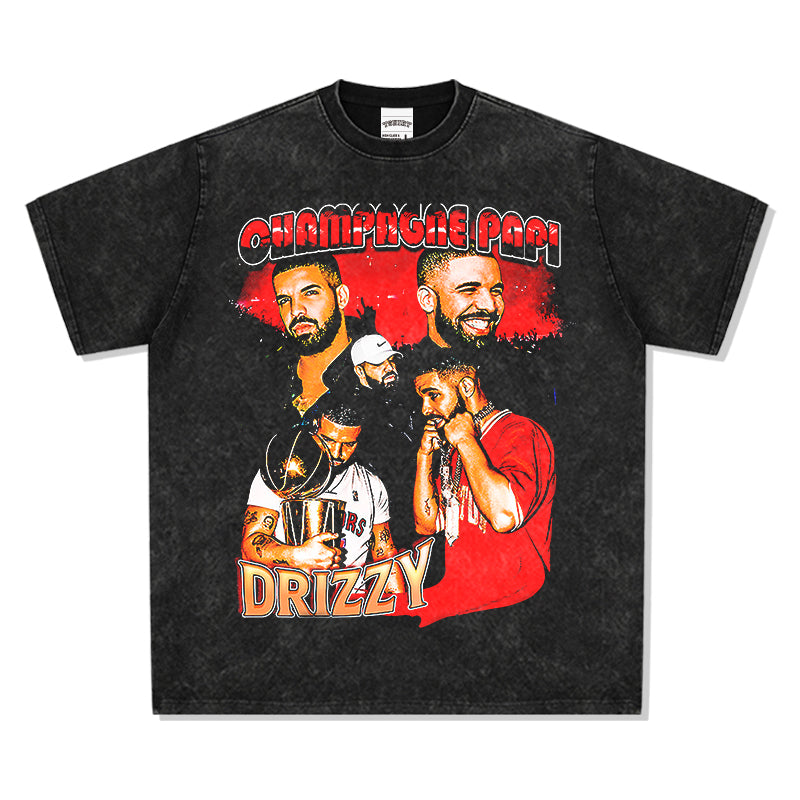 Drake red T-shirt