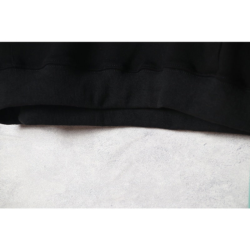 OW  hoodie gradual change arrow pattern hooded sweater men and women the same piece wholesale