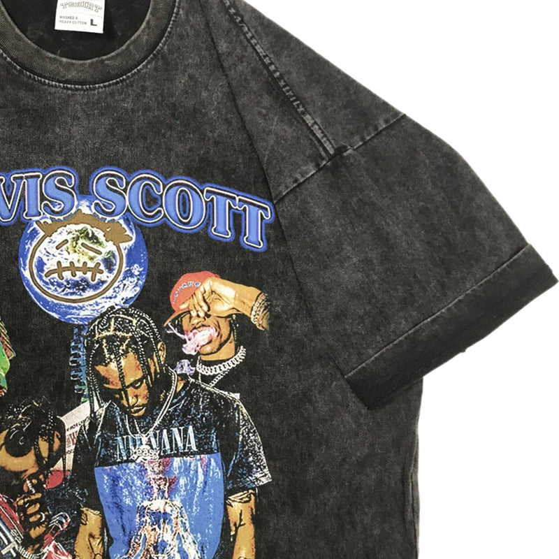 TRAVISCOT Scott Blue Label T-Shirt