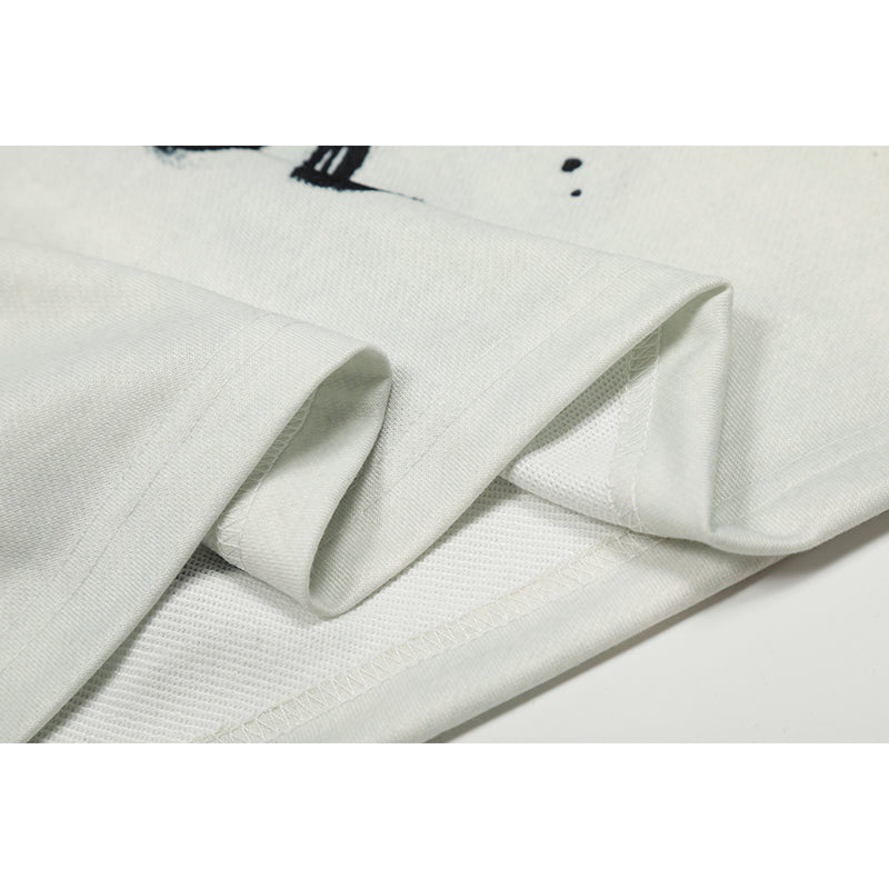 HS Long Sleeve Shirts Hip-hop loose oversize