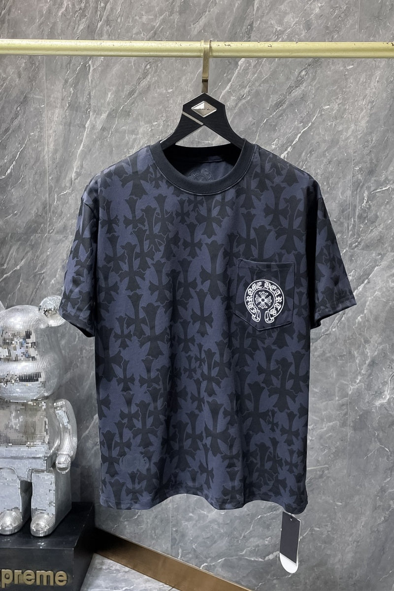 Chrome heart T shirts High-quality 100% cotton streetwear