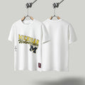 Travis Scott T Shirts x Mitchell x Ness Michigan Wolverines Hand-Drawn Short Sleeve