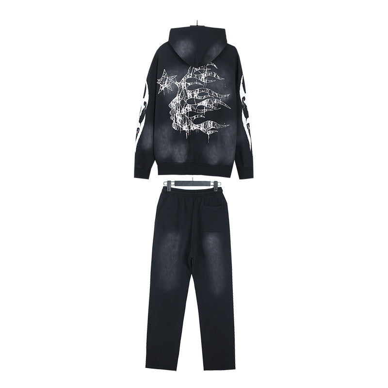 HS Hoodie And Pants Two-Piece Set