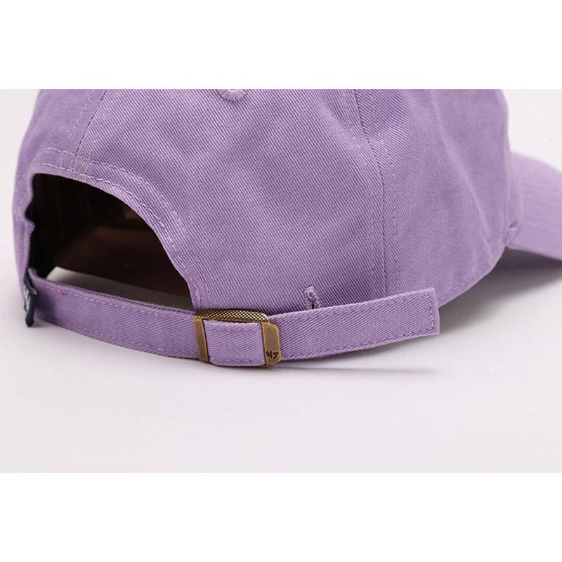 Dodgers and Yankees Baseball Cap 47brand Baseball Cap Female Summer Pink Purple Embroidered NY Peaked Cap