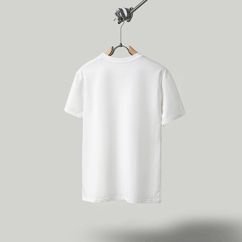 Travis Scott T Shirts x Mitchell x Ness Michigan Wolverines Hand-Drawn Short Sleeve