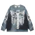 HS Long Sleeve Shirts Hip-hop loose oversize