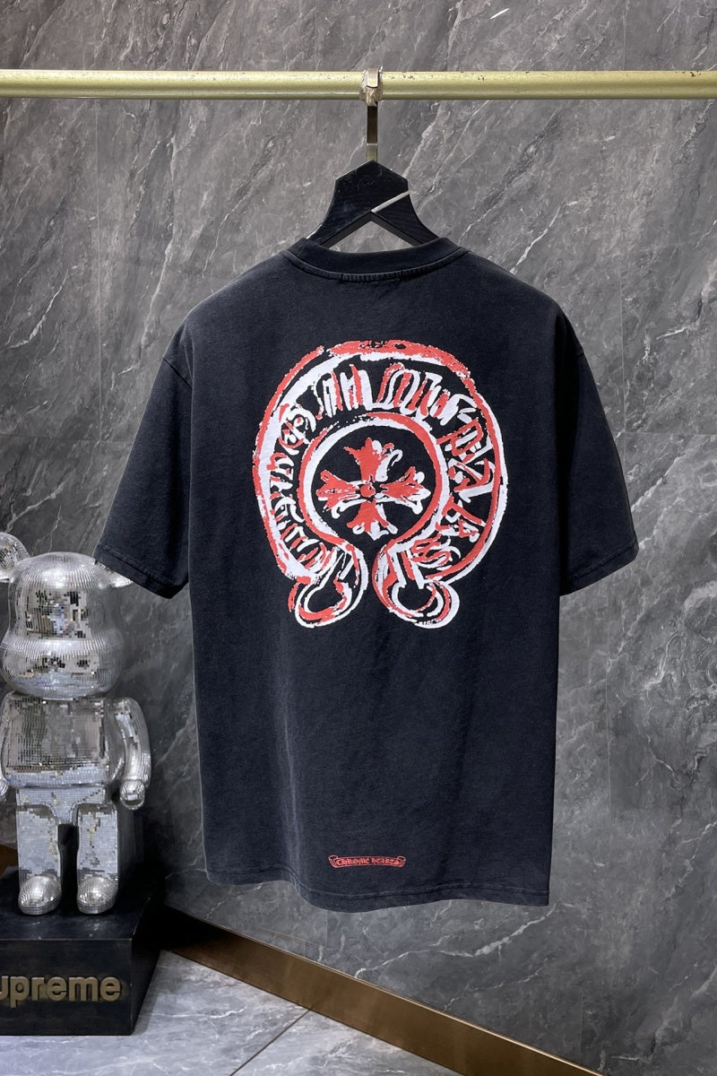 Chrome heart T shirts High-quality 100% cotton streetwear