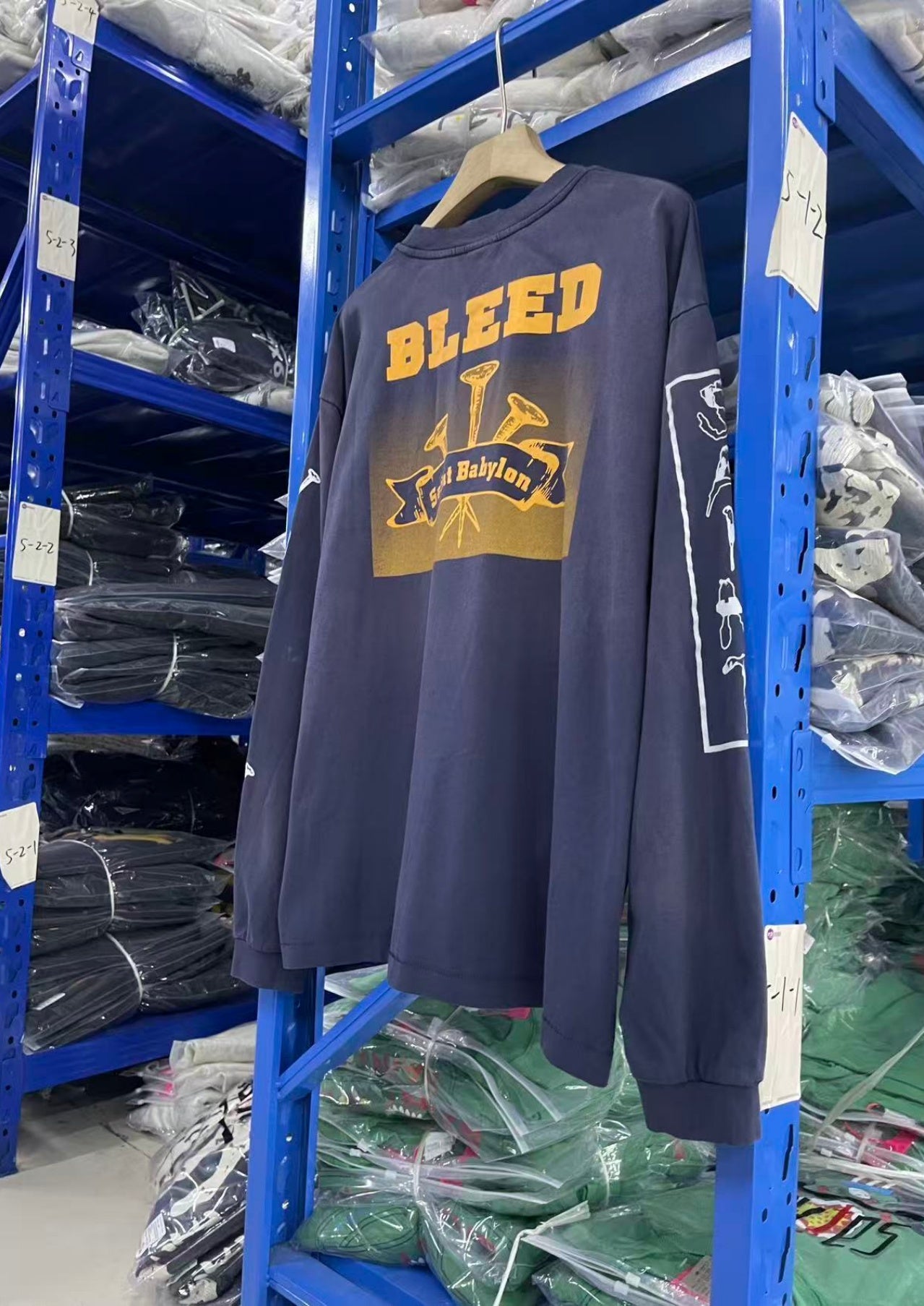 Saint Michael long sleeve shirts