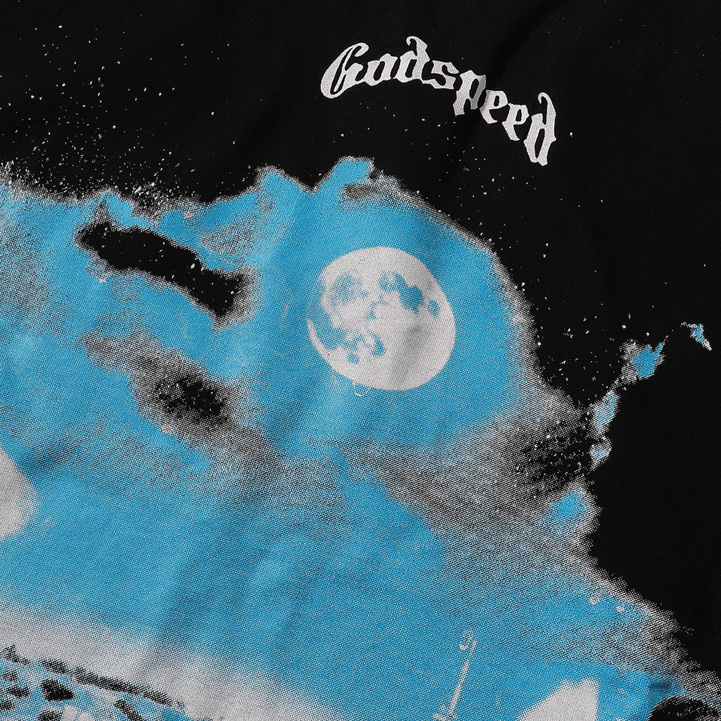 Godspeed t Shirts Hollywood Night Print Cotton Casual Short Sleeve Men and Women