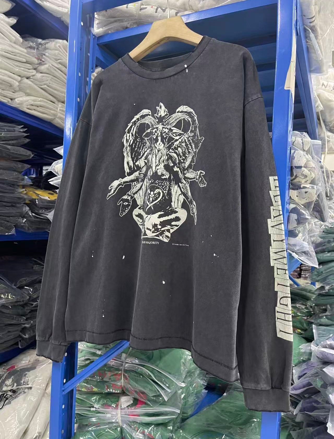 Saint Michael long sleeve shirts