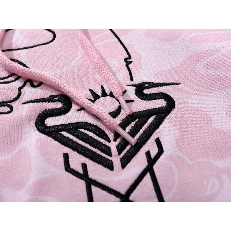 Bathing Ape Hoodie Miami Camo Sweater Casual