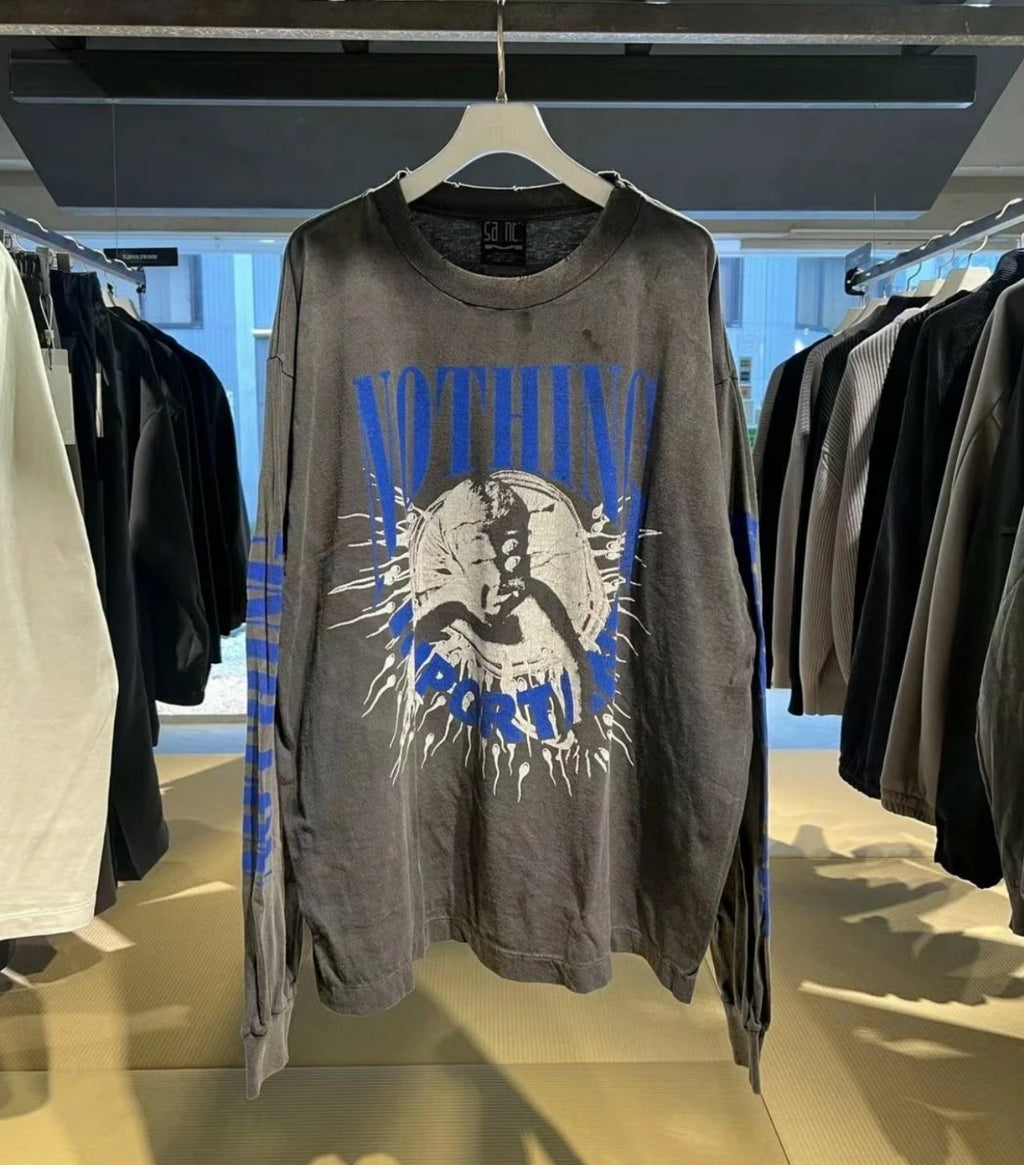 Saint Michael long sleeve shirts