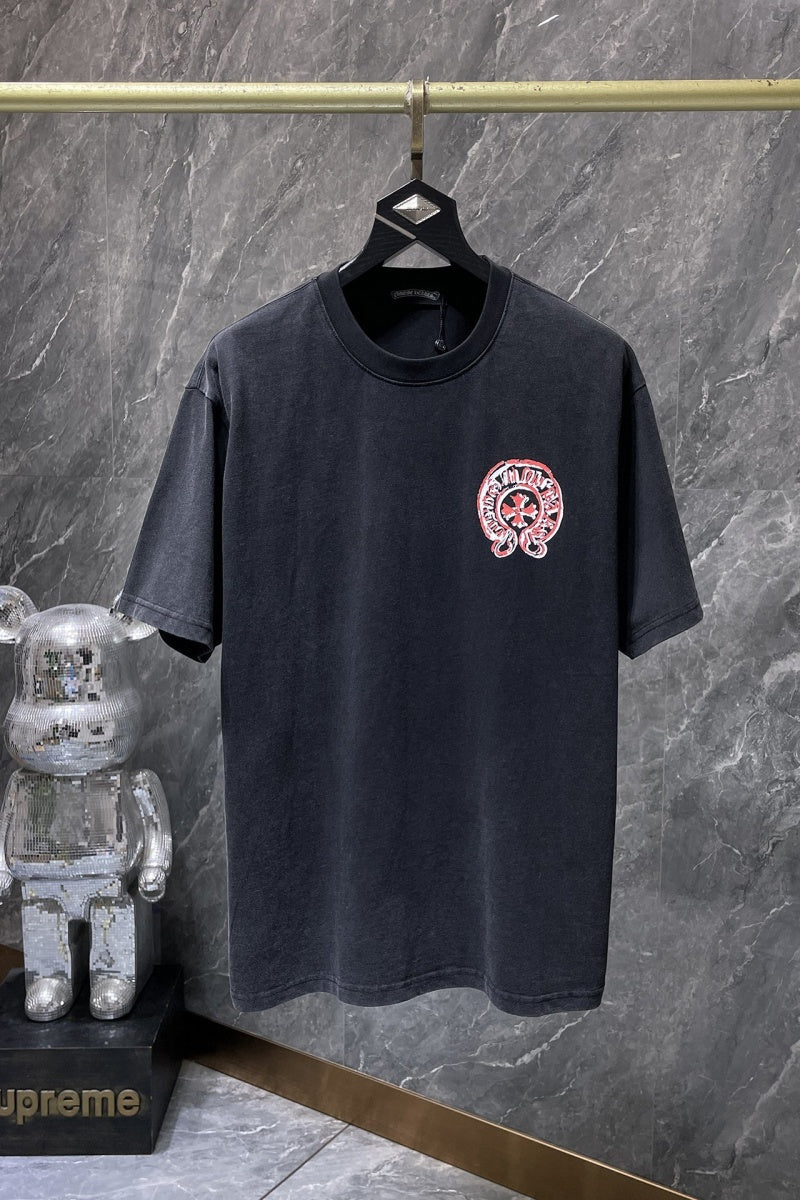 Chrome heart T shirts High-quality 100% cotton streetwear