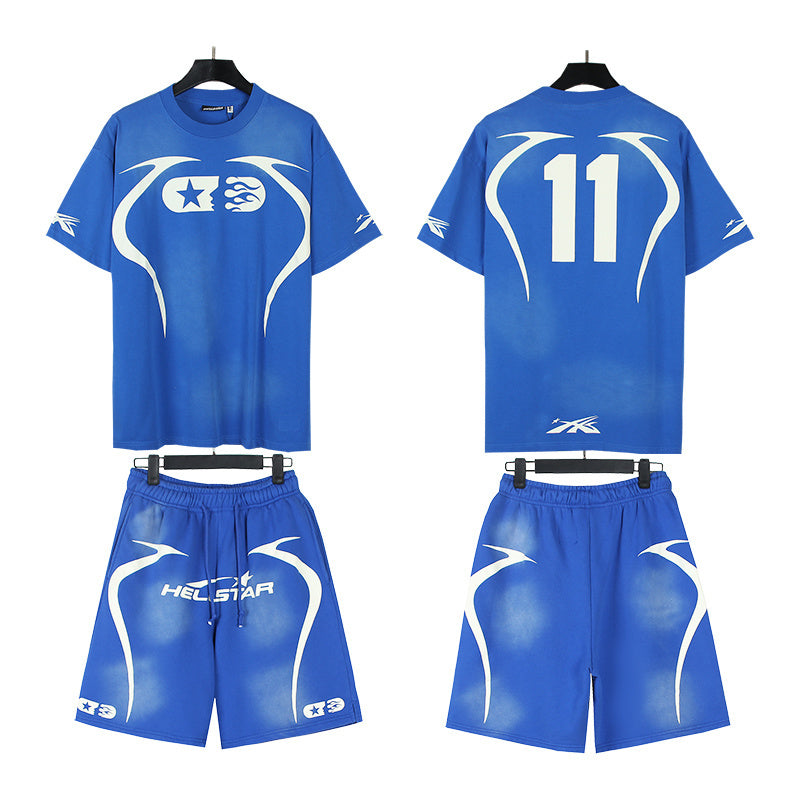 HS T-Shirt And Shorts Two-Piece Set