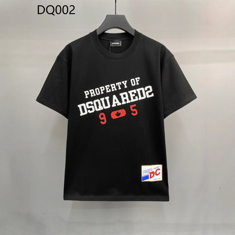 DSQ2 T Shirts Alphabet Top Bottom Shirt