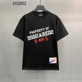 DSQ2 T Shirts Alphabet Top Bottom Shirt