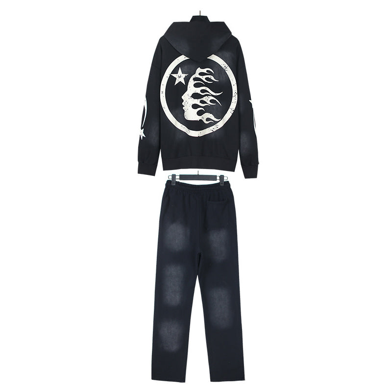 HS Hoodie And Pants Two-Piece Set
