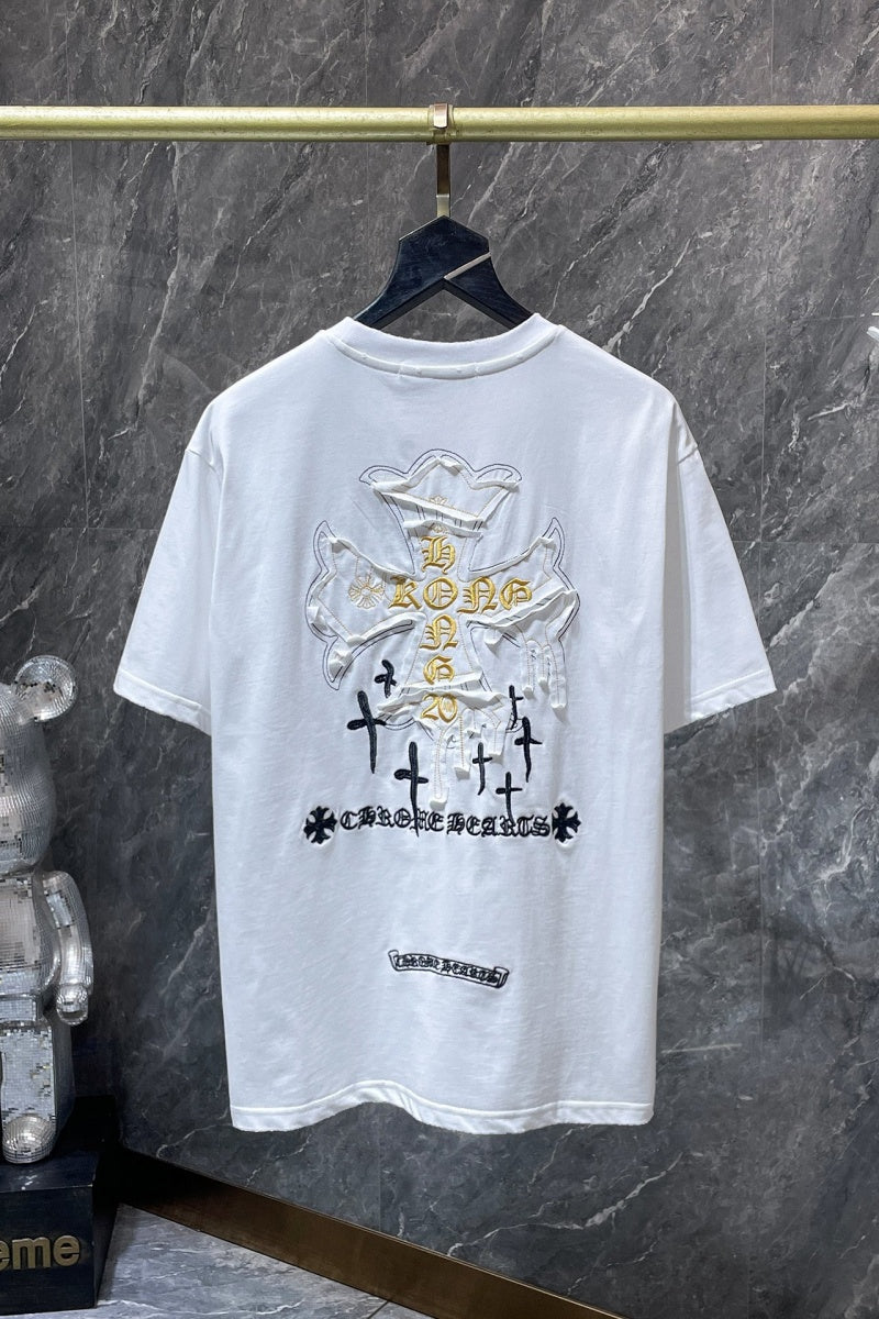 Chrome heart T shirts High-quality 100% cotton streetwear