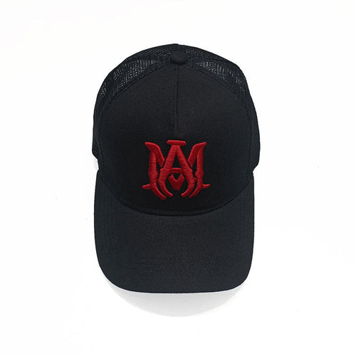 Amiri Hat Embroidered Mesh Adjustable Sun Hat