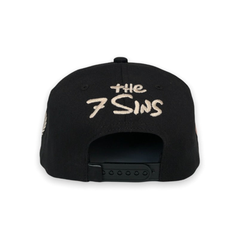 Trendy flat brimmed snapback hats cartoon adjustable