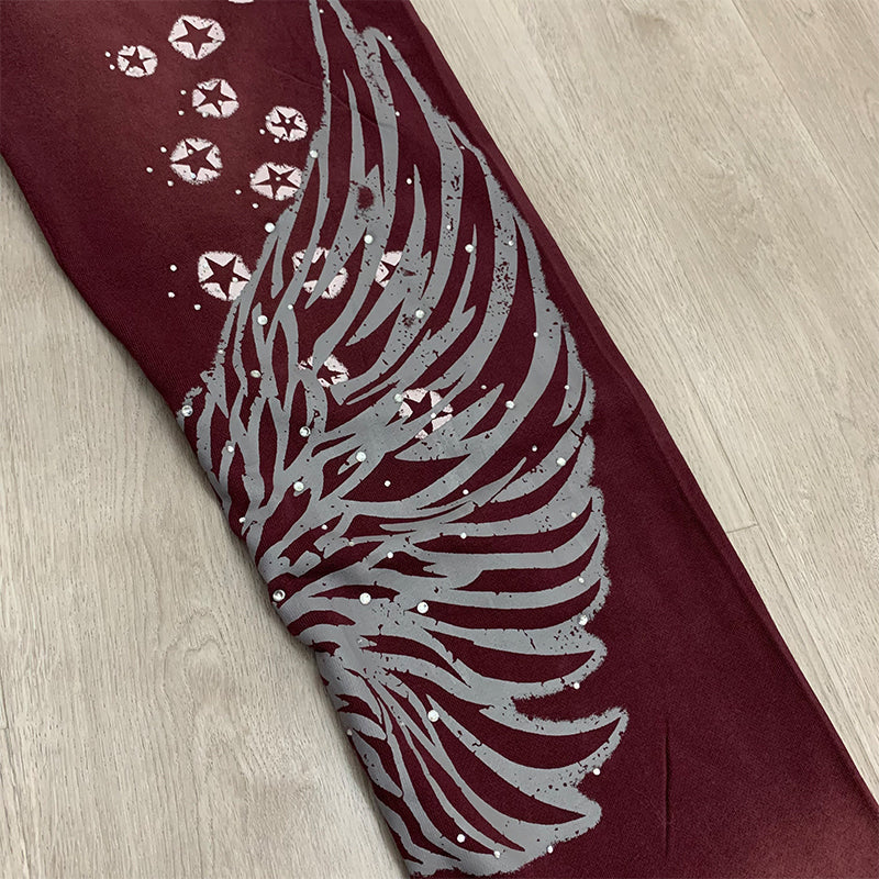 Lost intricacy Sweatpants rhinestones