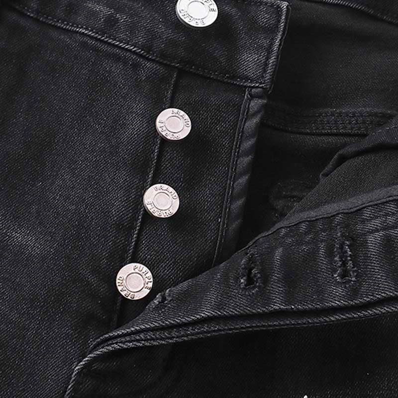 Mens trendy purple jeans, 100% cotton Denim Shorts #PU505