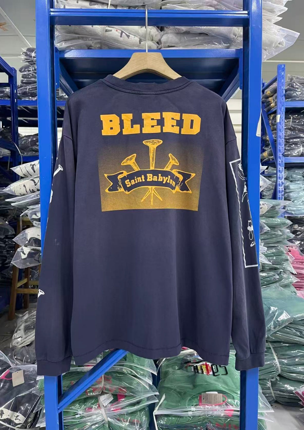 Saint Michael long sleeve shirts