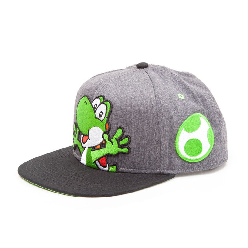 Trendy flat brimmed snapback hats notched gray pizza pizza