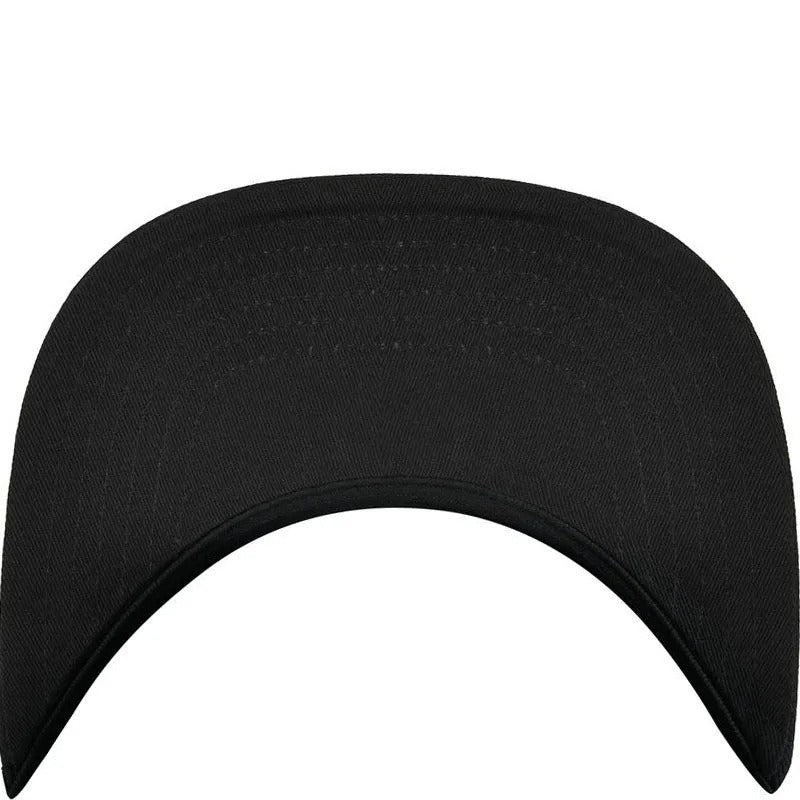 Trendy flat brimmed snapback hats cashew brim sun shade