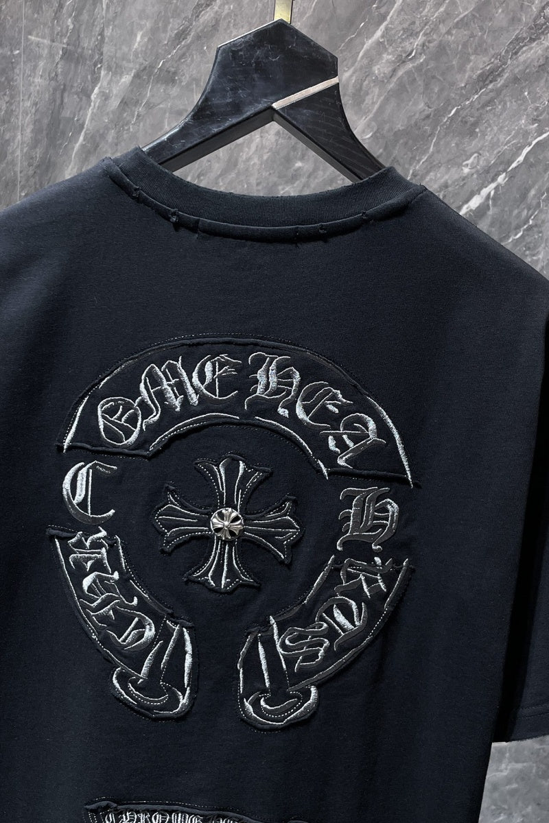 Chrome heart T shirts High-quality 100% cotton streetwear