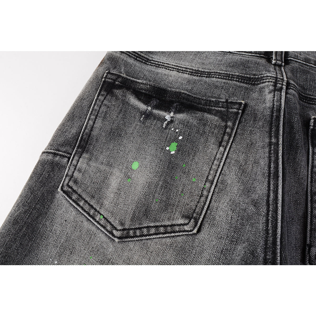 Mens trendy purple jeans, 100% cotton Pure Cotton High Street Trend