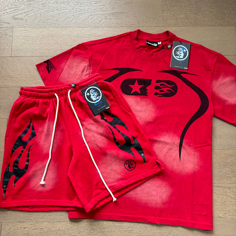 HS T-Shirt And Shorts Two-Piece Set