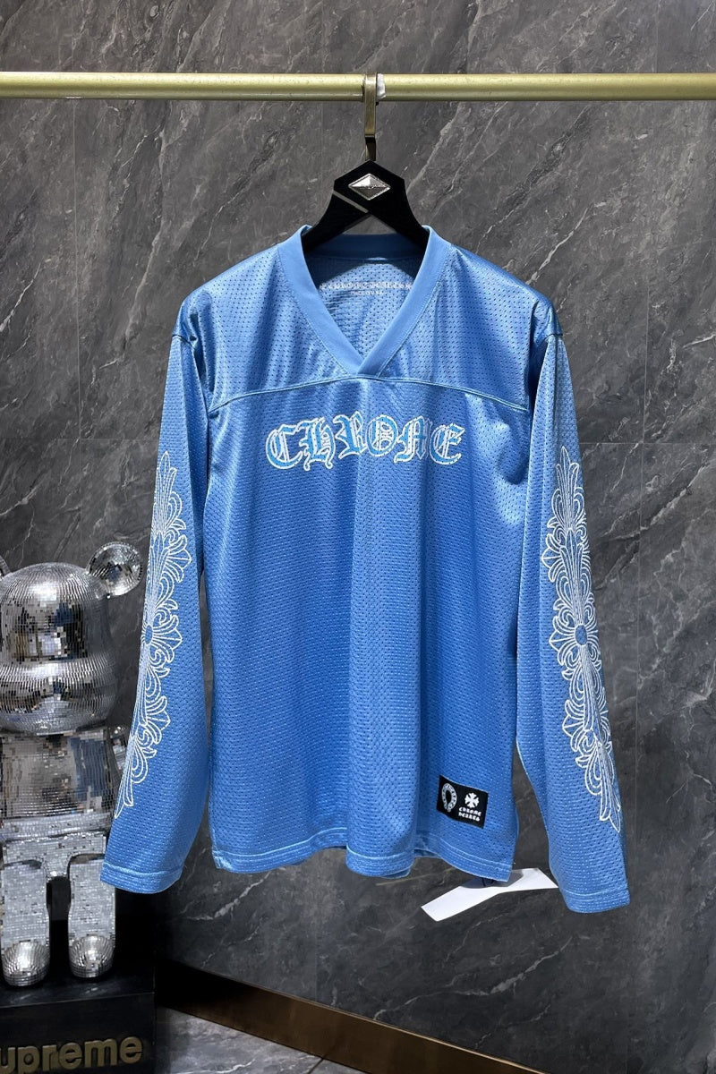Chrome heart Long Sleeve Shirts High-quality 100% cotton streetwear
