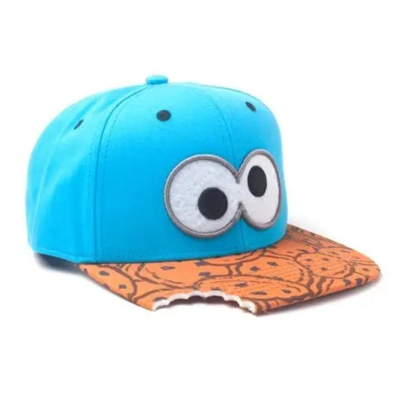 Trendy flat brimmed snapback hats cartoon men and women neutral