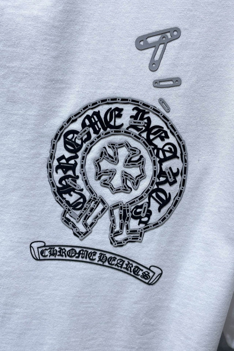 Chrome heart T shirts High-quality 100% cotton streetwear