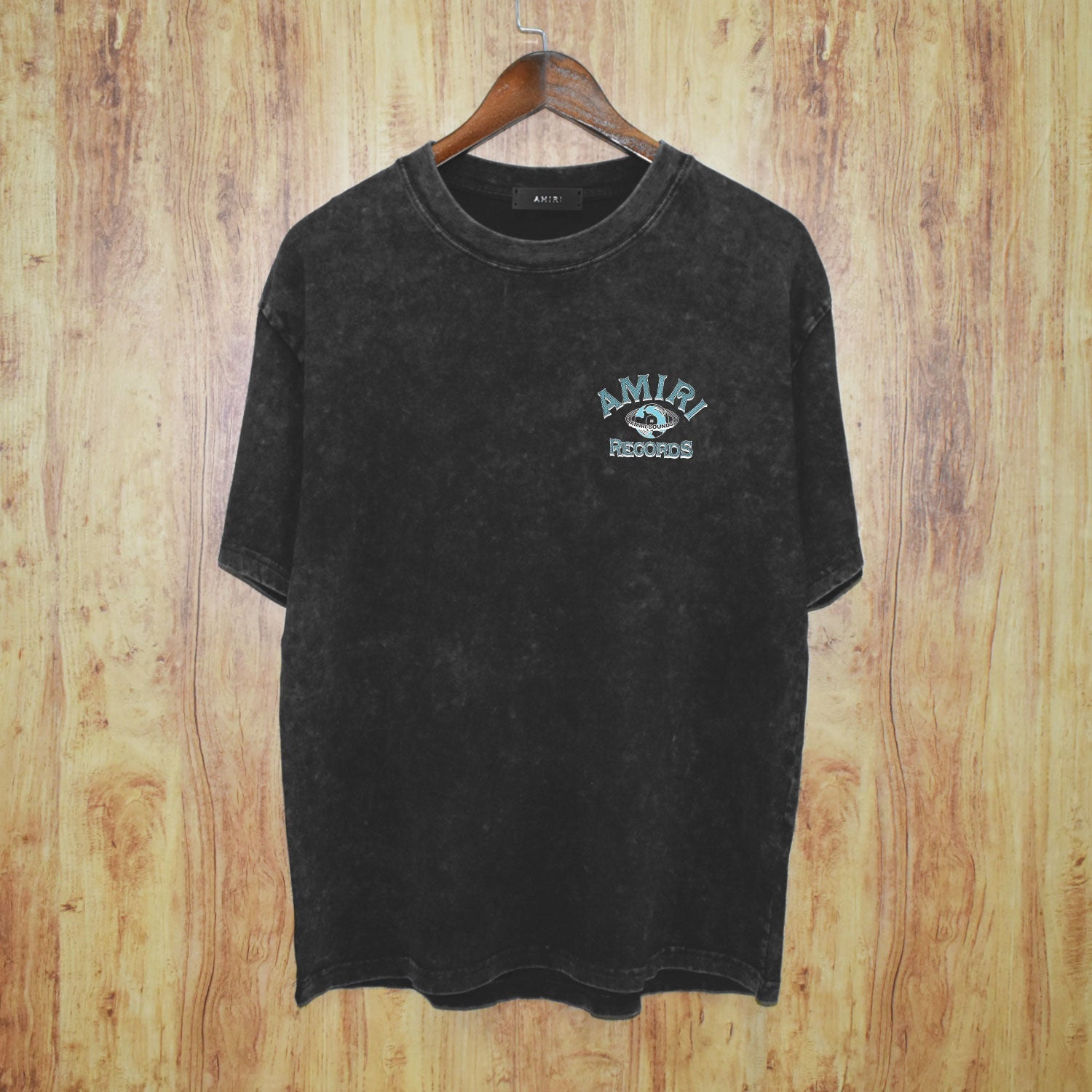 Amiri Washed Distressed T Shirt Printed Trendy Pure Cotton