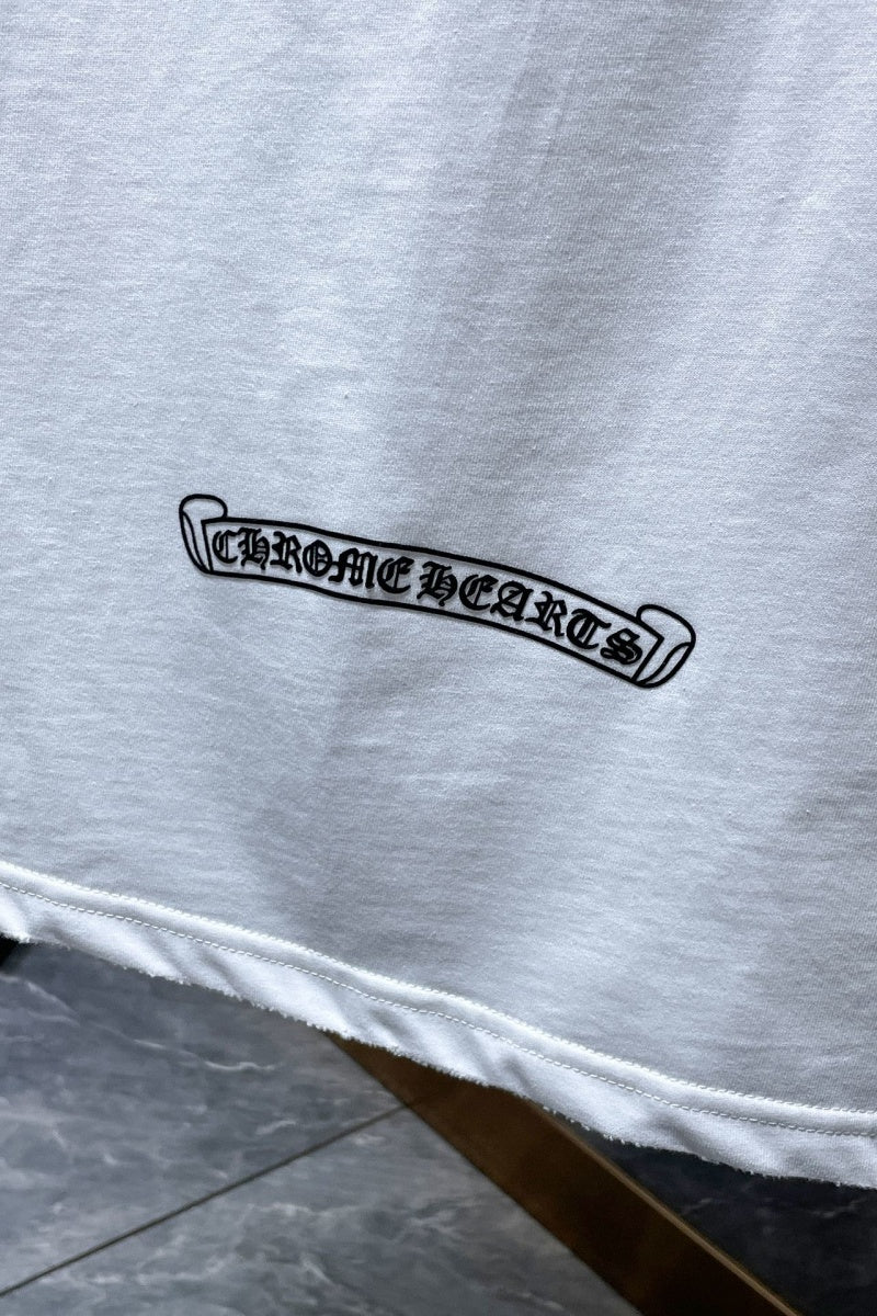 Chrome heart T shirts High-quality 100% cotton streetwear