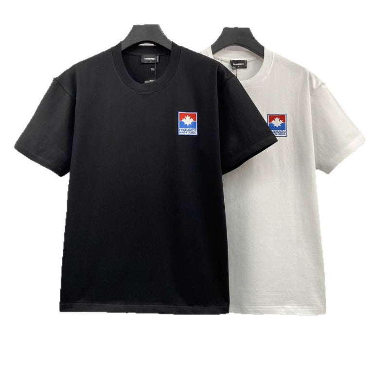 DSQ2 T Shirts Embroidery Letter Trend Brand