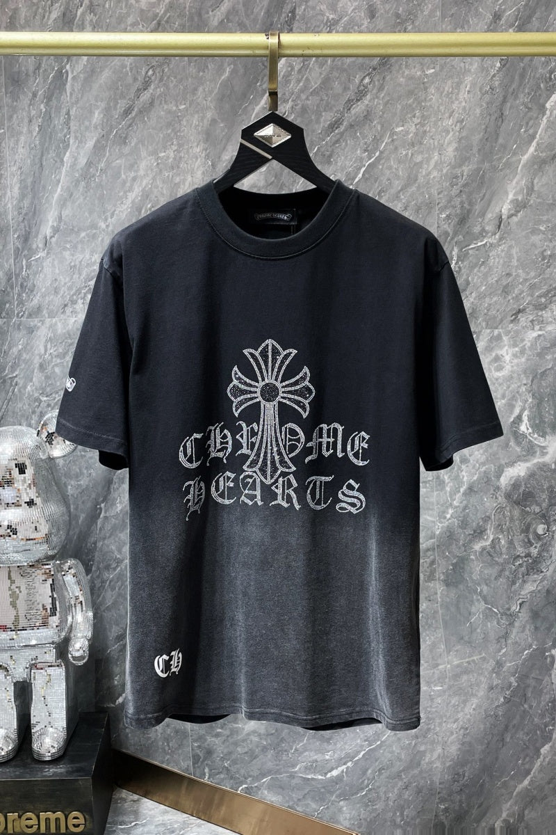 Chrome heart T shirts High-quality 100% cotton streetwear