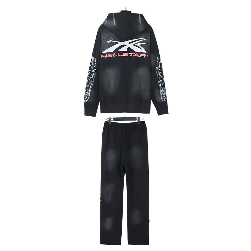 HS Hoodie And Pants Two-Piece Set