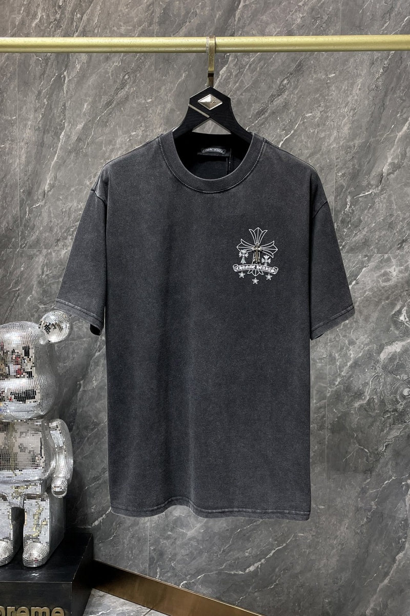 Chrome heart T shirts High-quality 100% cotton streetwear