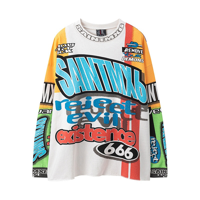 Saint Michael long sleeve shirts
