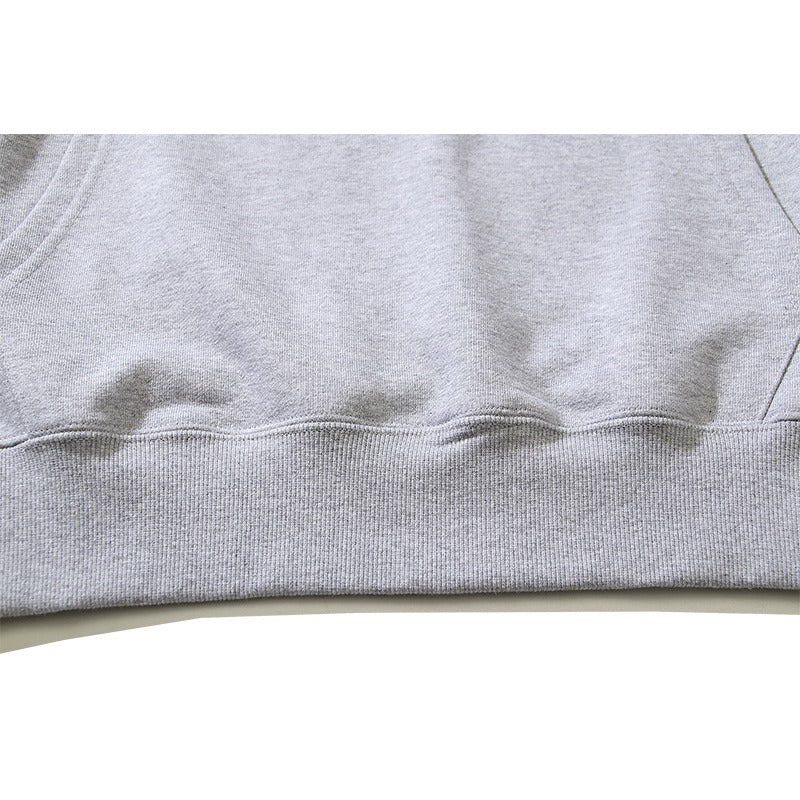 OW hoodie ECG Pattern Arrow Sleeve Hood