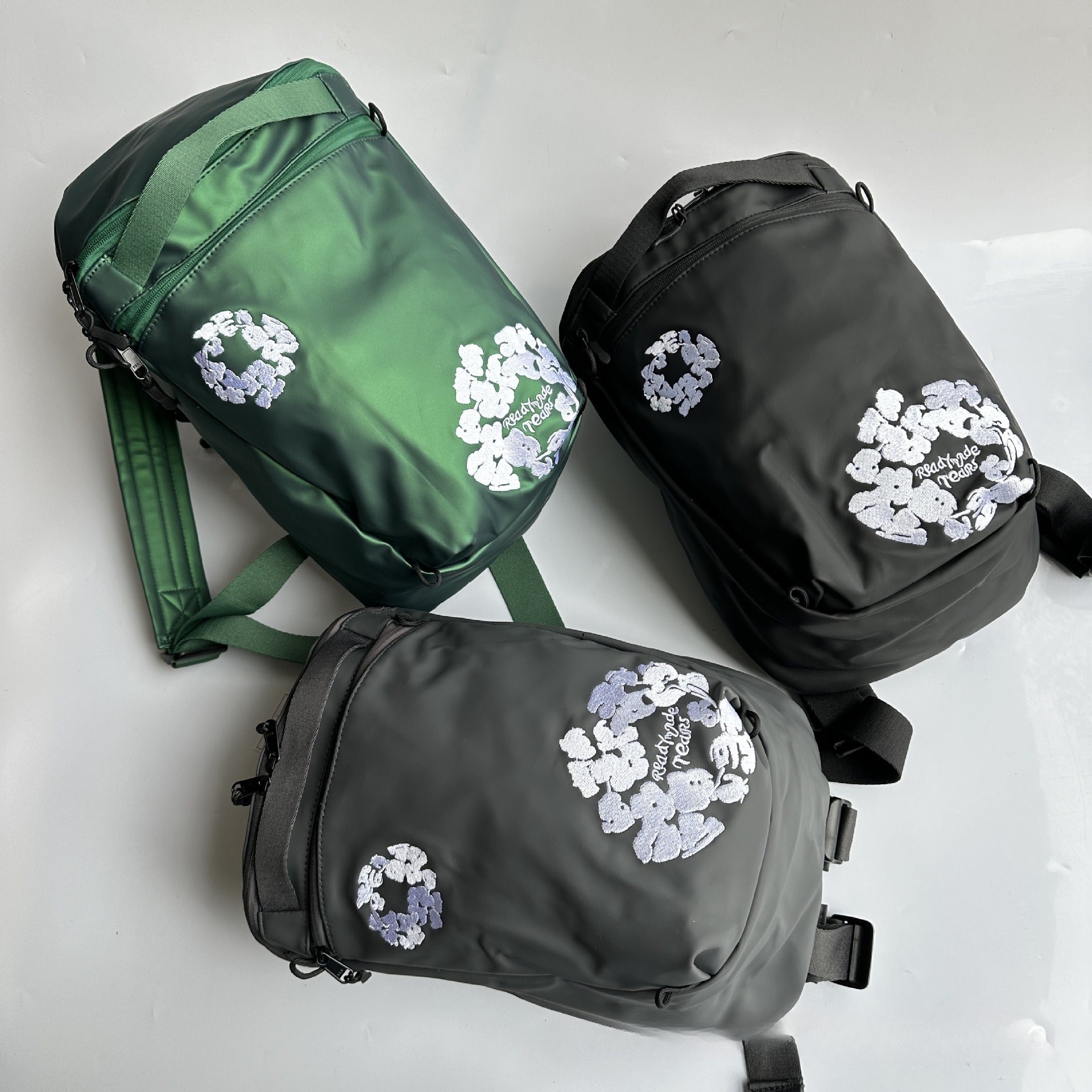 DENIM TEARS Bags spring embroidered backpack