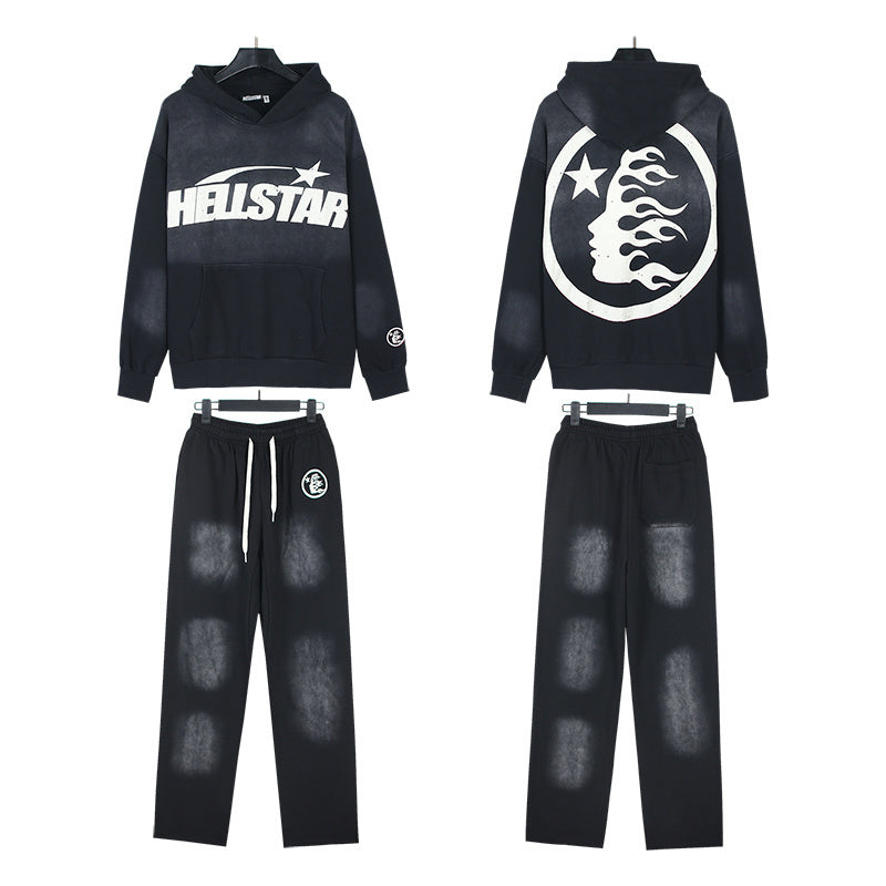 HS Hoodie And Pants Two-Piece Set