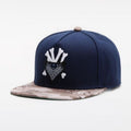 Trendy flat brimmed snapback hats all year roundneutral