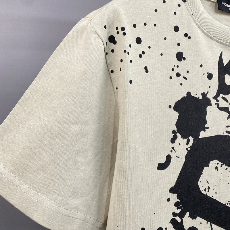 DSQ2 T Shirts Graffiti ICON Printing