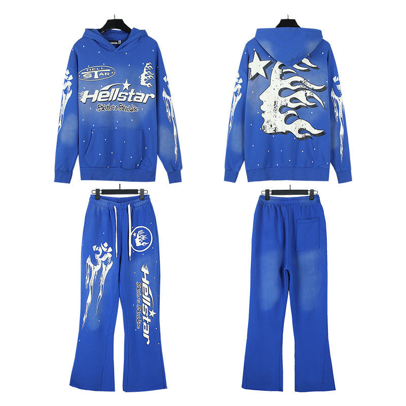 HS Hoodie And Pants Two-Piece Set