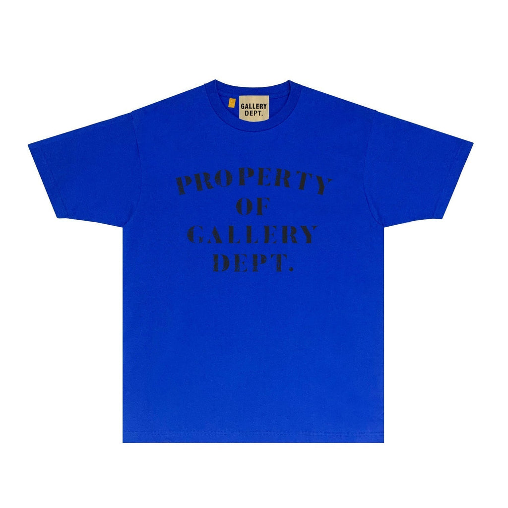Gallery Dept T Shirt Retro Printed Loose Short-Sleeved Shirt (part2)